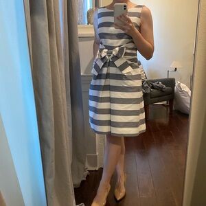 Kate Spade striped bow dress